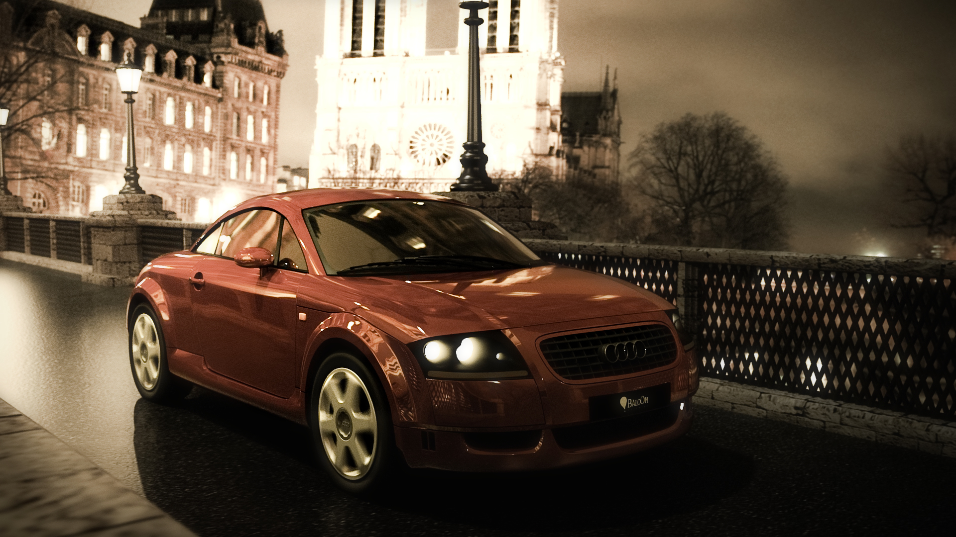 Audi TT - 3D para Publicidade